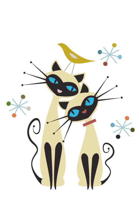 Mid-Century Cats